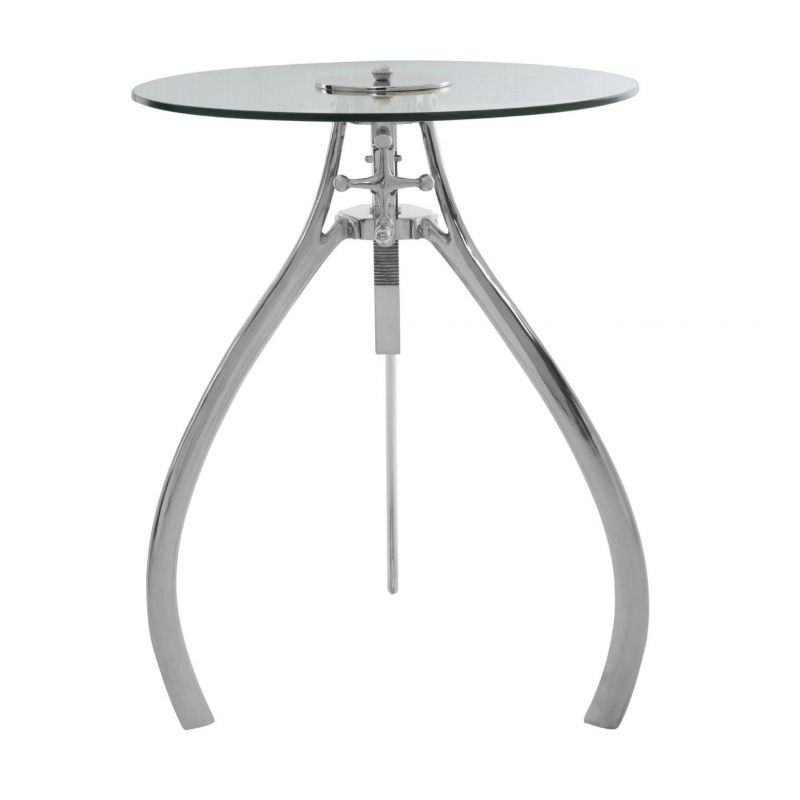 Crank Glass Bar Table Smithers Reclaimed Wood Dining Tables £690.00 Aluminium product_features