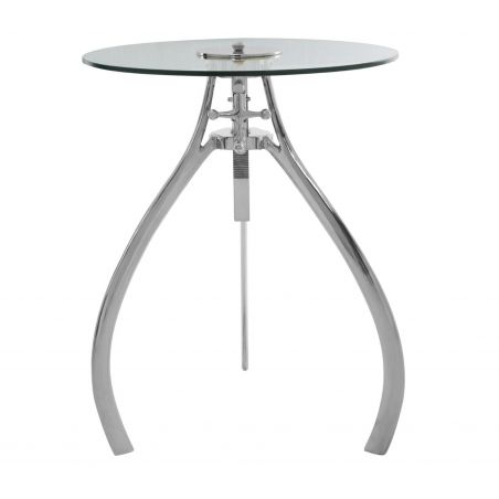 Crank Glass Bar Table Smithers Reclaimed Wood Dining Tables £690.00 Aluminium product_features