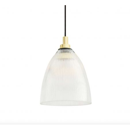 Ribbed Glass Pendant Light Smithers Archives £275.00 All Rooms Iron product_features