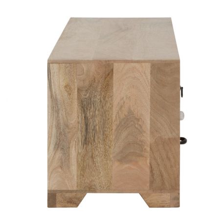 Hacienda TV Cabinet Smithers TV Units &pound;688.00 Living Room Mango Wood Steel product_features