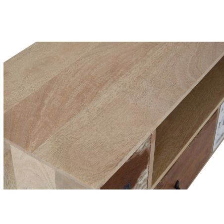 Hacienda TV Cabinet Smithers TV Units &pound;688.00 Living Room Mango Wood Steel product_features