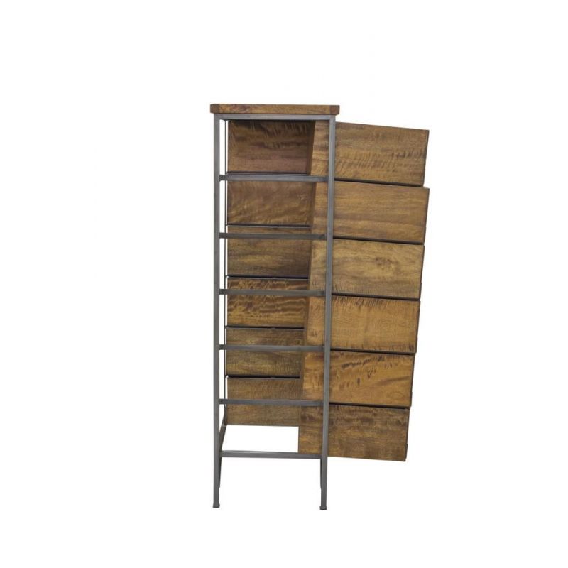 Apothecary Cabinet Smithers Wooden Chest of Drawers £1,450.00 Entrance Hall Mango Wood Iron product_features