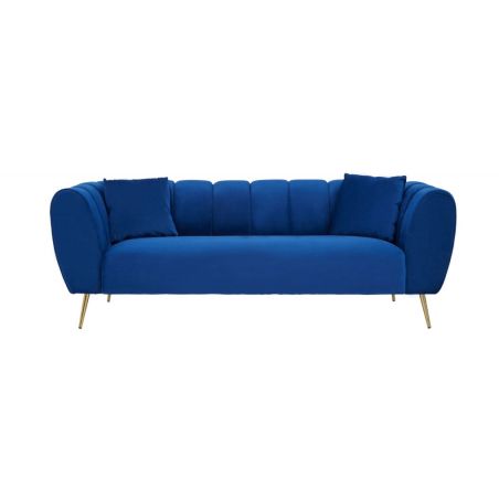 Sienna Velvet Blue Sofa Designer Furniture &pound;1,375.00 product_features