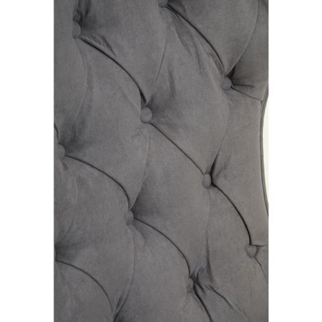 Aurelia Grey Velvet Chair Smithers Sofas and Armchairs &pound;549.00 Elm product_features