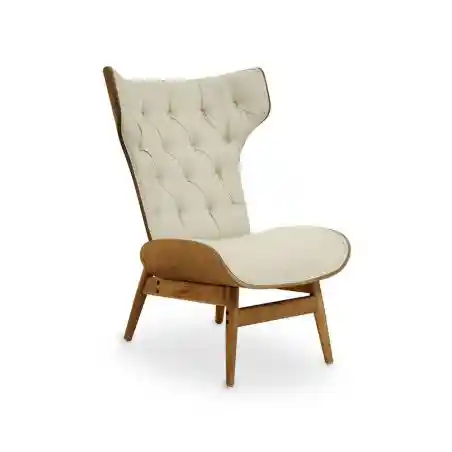 Aurelia Natural Velvet Chair Smithers Sofas and Armchairs &pound;549.00 Elm product_features