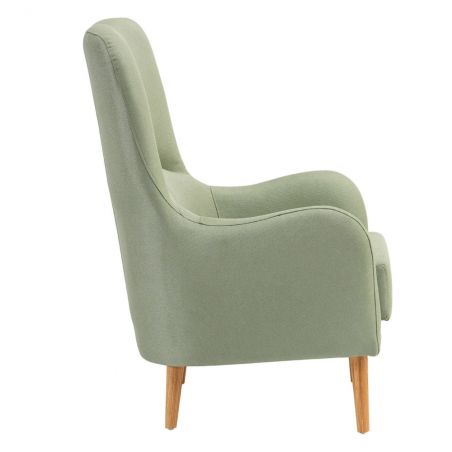Anderson Scandinavian Green Armchair Smithers Designer Furniture &pound;550.00 All Rooms Ash product_features