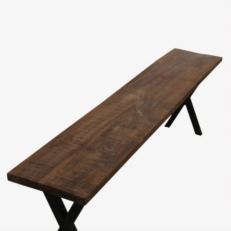 Factory Industrial Dining Bench Smithers Bench Seats £413.00 Dining Room FSC Recycled Wood product_features