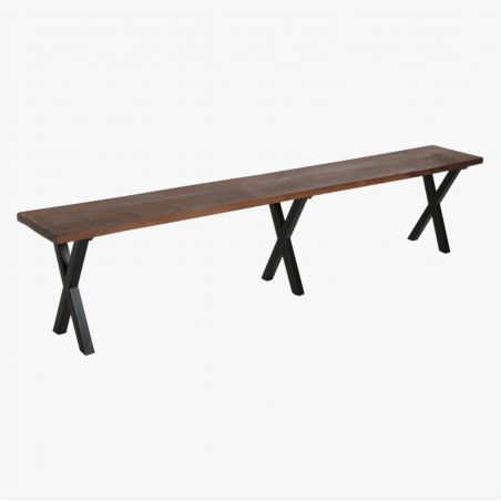 Factory XL Industrial Dining Table Bench Smithers Bench Seats £344.00 Dining Room FSC Recycled Wood product_features