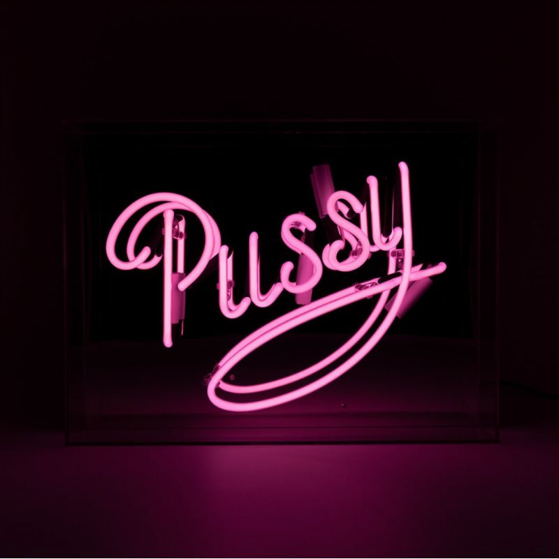 Pussy Neon Light Sign – Sassy 70s-Inspired Decor for Bedroom, Lounge Smithers Gifts £127.00      product_features