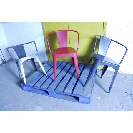 Industrial Tolix Dining Chairs Smithers Chairs &pound;275.00 All Rooms Steel product_features