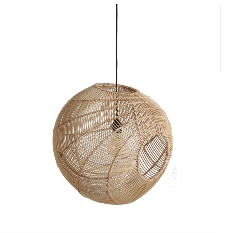 Orbit Rattan Pendant Light Shade Lighting £258.00 Wicker product_features