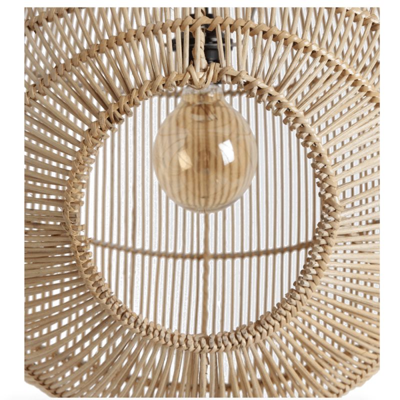 Orbit Rattan Pendant Light Shade Lighting £258.00 Wicker product_features