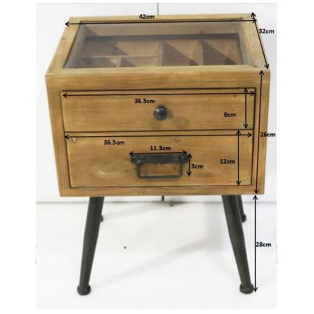 Jewellery Display Cabinet Side Tables & Coffee Tables &pound;293.00 Fir Wood product_features