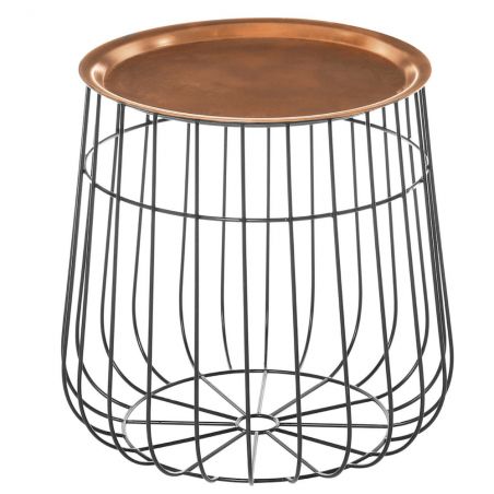 Caged Copper Wire Coffee Table Smithers Retro Furniture £200.00 Living Room Steel product_features