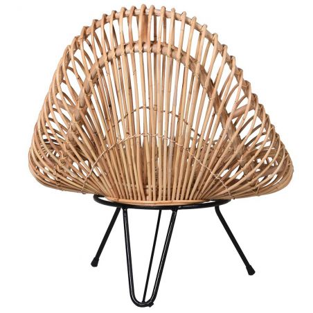Skeleton Tube Chair Designer Furniture &pound;674.00 Living Room Rattan Iron product_features