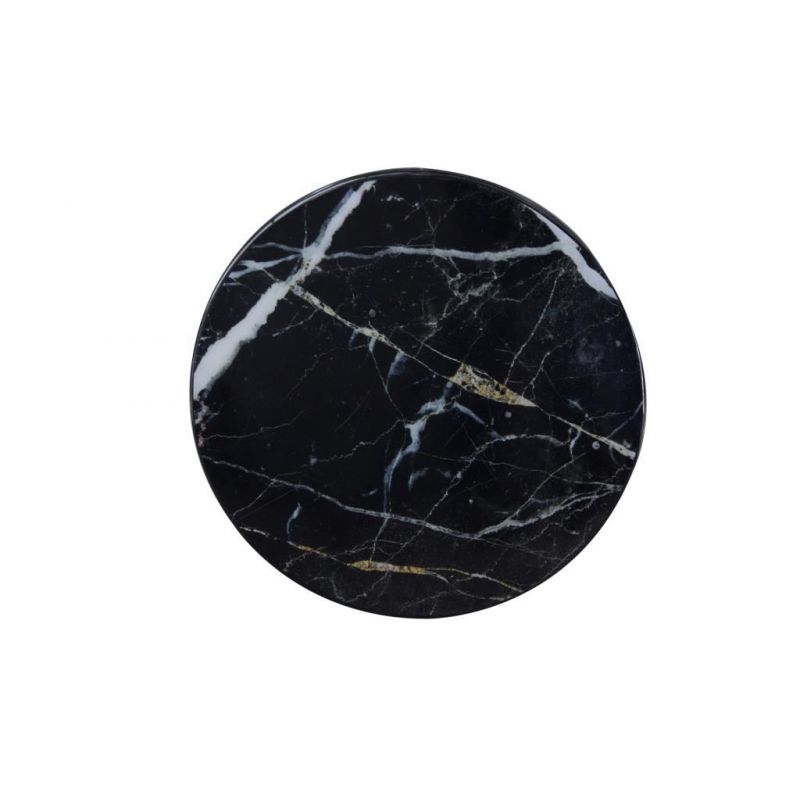 Black Marble Side Table Smithers Designer Furniture £264.00 Dining Room Iron product_features