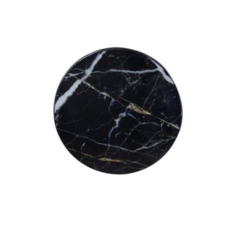 Black Marble Side Table Smithers Designer Furniture £264.00 Dining Room Iron product_features