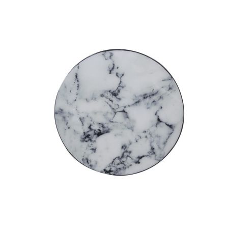 White Marble Side Table Smithers Designer Furniture &pound;350.00 Dining Room Iron product_features