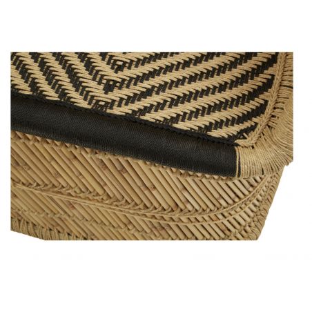 Tiki Rattan Chair and Footstool Smithers Sofas and Armchairs &pound;350.00 Wicker product_features