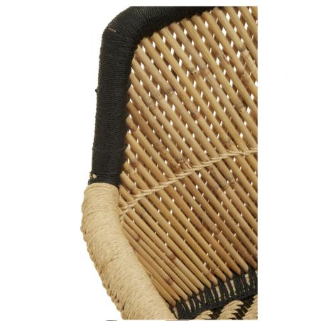 Tiki Rattan Chair and Footstool Smithers Sofas and Armchairs &pound;350.00 Wicker product_features