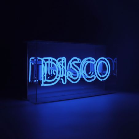 Blue Disco Neon Light Smithers Your Custom Neon Sign & Neon Signs | Handmade in London by Smithers &pound;130.00 product_features