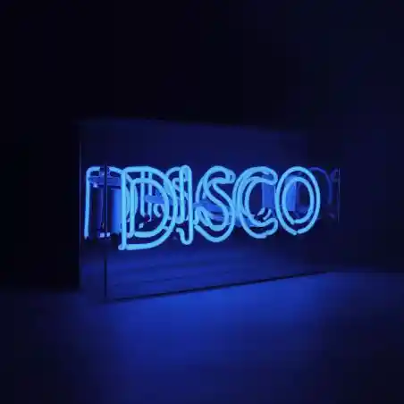 Blue Disco Neon Light Smithers Your Custom Neon Sign & Neon Signs | Handmade in London by Smithers &pound;130.00 product_features
