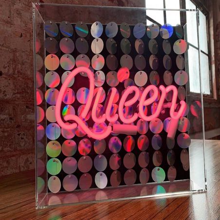 Queen Neon Sign  Your Custom Neon Sign & Neon Signs | Handmade in London by Smithers £135.00      product_features