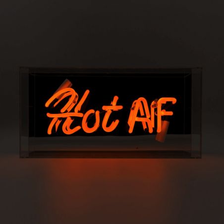 Hot AF Neon Sign Smithers Your Custom Neon Sign & Neon Signs | Handmade in London by Smithers &pound;119.00 All Rooms product_features