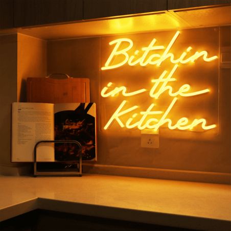 Bitchin in the Kitchen Neon Sign Your Custom Neon Sign & Neon Signs | Handmade in London by Smithers &pound;249.00 product_fe...