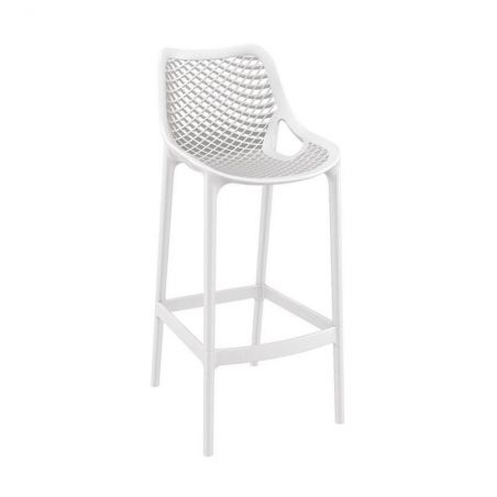 Tango White Outdoor Bar Stool Smithers Garden &pound;160.00 product_features