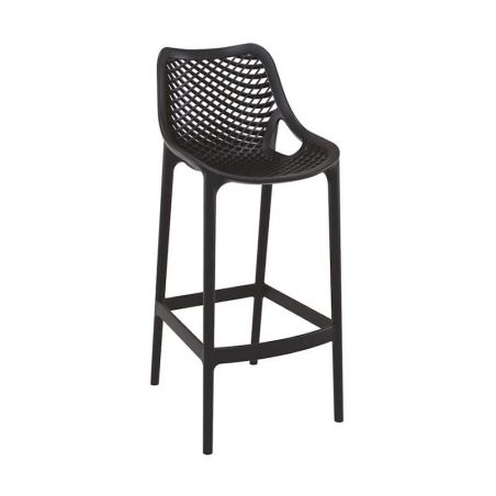 Tango Black Outdoor Bar Stool Smithers Garden &pound;160.00 product_features