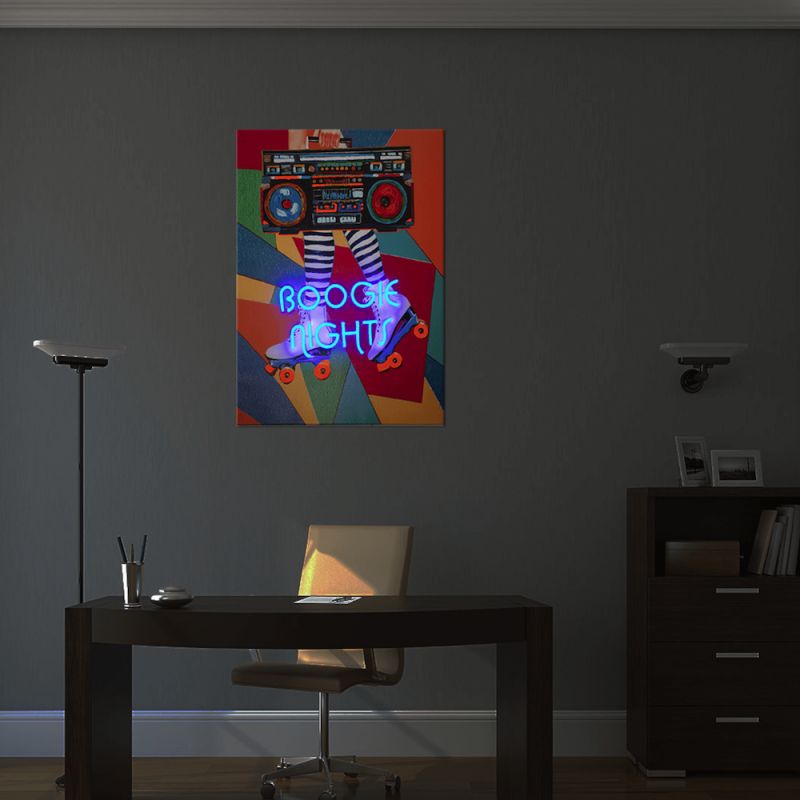 Boogie Nights Disco Neon Wall Art  Your Custom Neon Sign & Neon Signs | Handmade in London by Smithers £370.00      product_f...