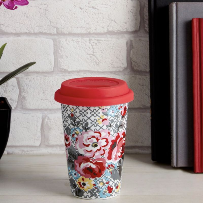 Floral Travel Mug  Gifts £15.00      product_features
