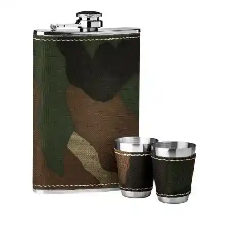 Camo Hip Flask  Gifts £20.00      product_features