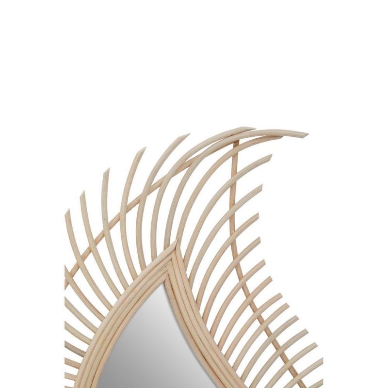 Rattan Teardrop Mirror Decorative Mirrors £120.00 product_features