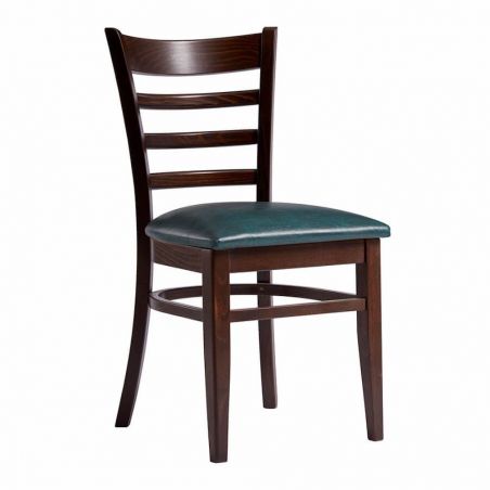 Sheridan Dining Chair - Teal Chairs &pound;174.00 Cafe Beech product_features