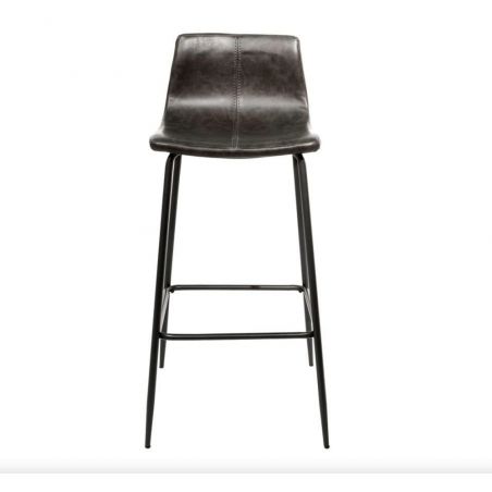 Vegan Leather Barstool - Set of 2 Smithers Bar Stools &pound;298.00 Cafe Steel product_features