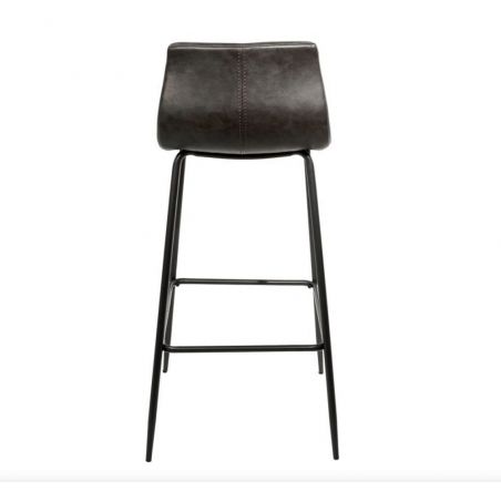 Vegan Leather Barstool - Set of 2 Smithers Bar Stools &pound;298.00 Cafe Steel product_features