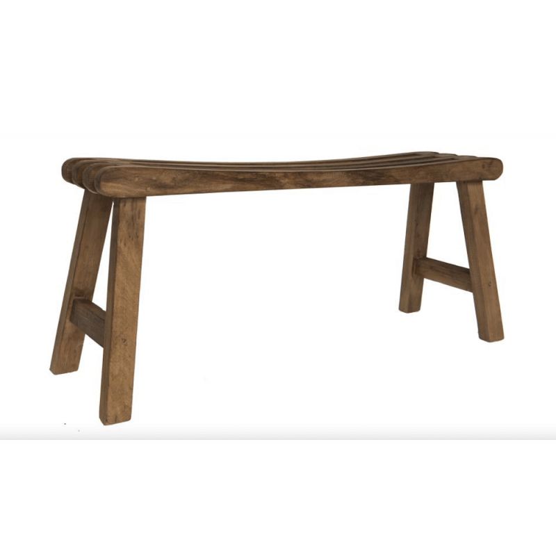 Teak Bone Bench Smithers Bench Seats £275.00 Entrance Hall Teak Wood product_features