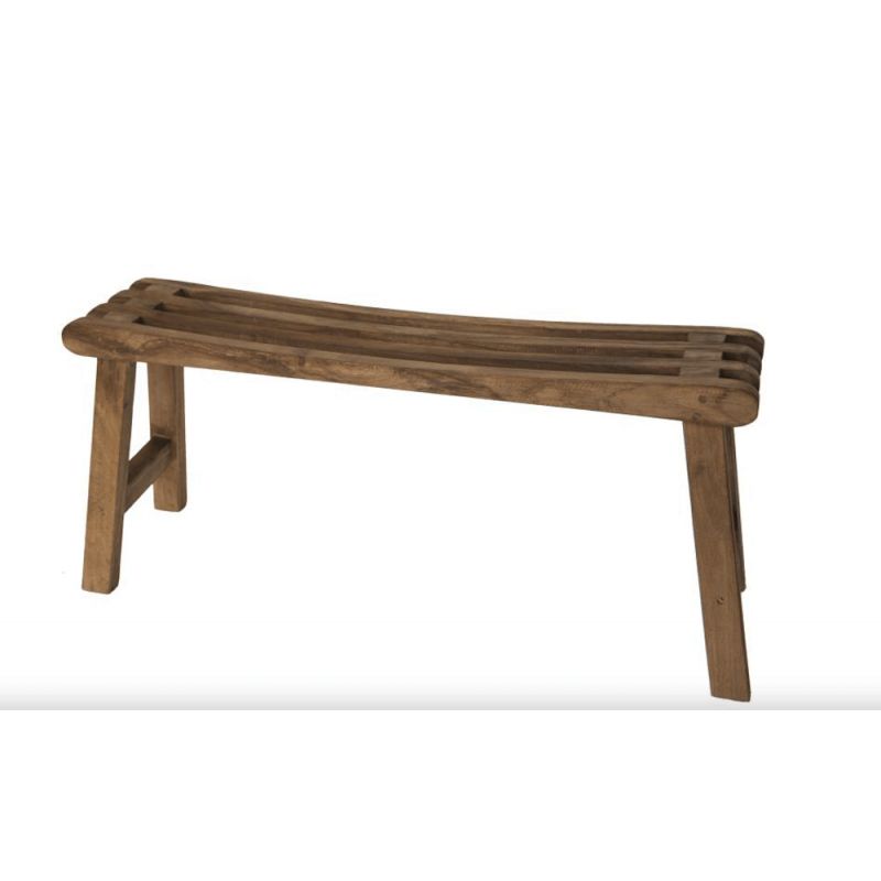 Teak Bone Bench Smithers Bench Seats £275.00 Entrance Hall Teak Wood product_features