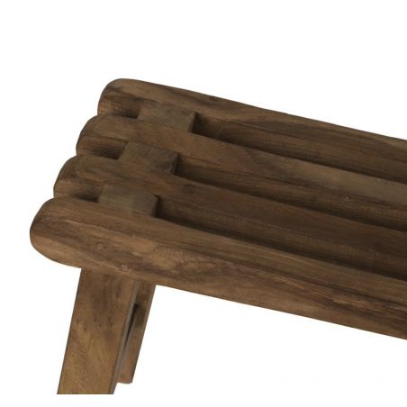 Teak Bone Bench Smithers Bench Seats £275.00 Entrance Hall Teak Wood product_features
