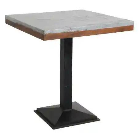 Zinc Topped Dining Table Smithers Commercial Collective &pound;527.00 Bar Reclaimed Wood Zinc product_features