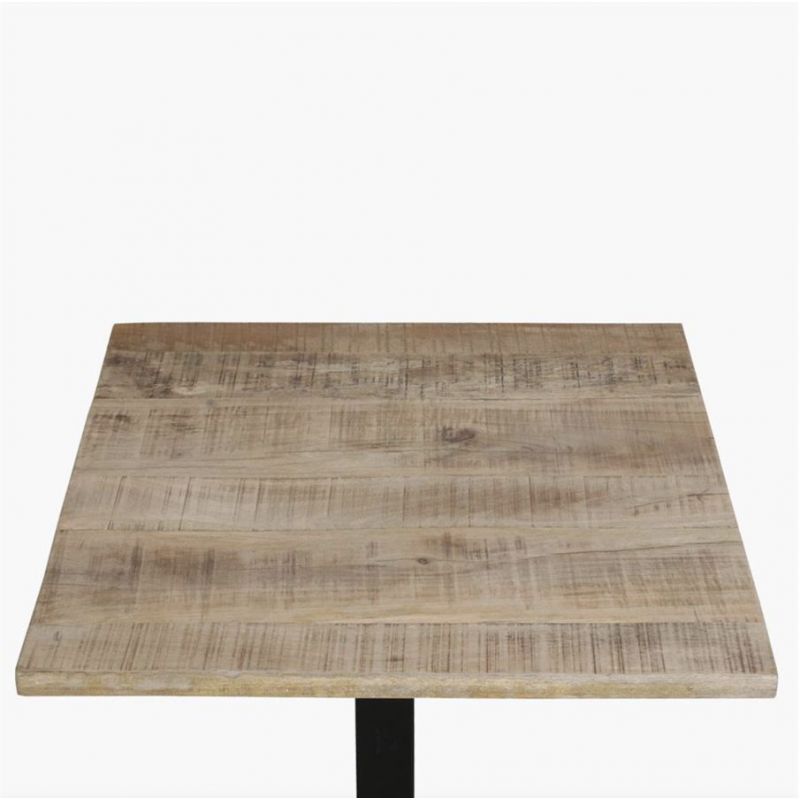 Mango Wood Dining Table70x70 Smithers Commercial Collective £440.00 Bar Mango Wood Iron product_features