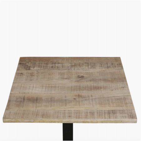 Mango Wood Dining Table70x70 Smithers Commercial Collective £440.00 Bar Mango Wood Iron product_features