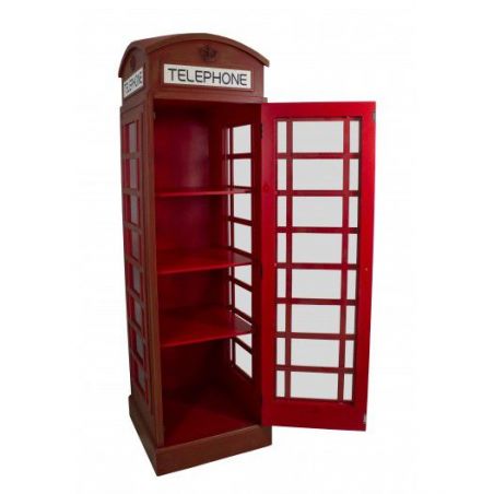 British Red Telephone Box Smithers Home Bars &pound;1,100.00 All Rooms Reclaimed Wood product_features