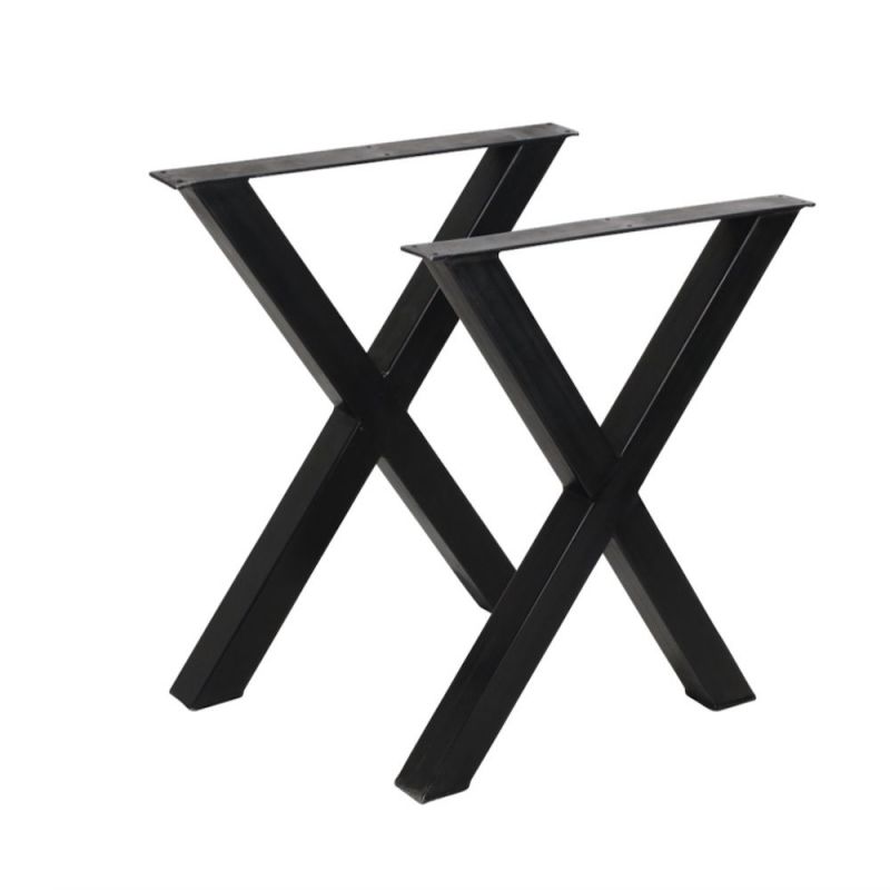 X Frame Dining Table Leg Base Smithers Reclaimed Wood Dining Tables £307.00 Dining Room Iron product_features