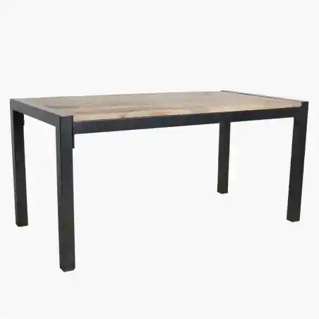 Factory Industrial Dining Table Smithers Commercial Collective &pound;688.00 Kitchen Diner FSC Certified Wood Iron product_features