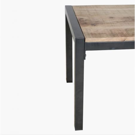 Factory Industrial Dining Table Smithers Commercial Collective &pound;688.00 Kitchen Diner FSC Certified Wood Iron product_features