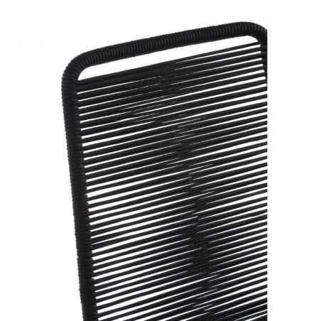 Black Rope Chair Commercial Collective &pound;146.00 Dining Room Steel product_features