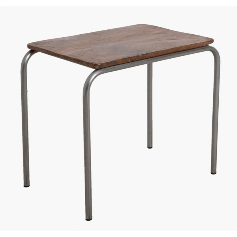 Factory Stackable Side Table Side Tables & Coffee Tables £83.00 All Rooms FSC Recycled Wood Iron product_features